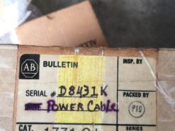 Allen-Bradley 1771-CJ Electrical Cable