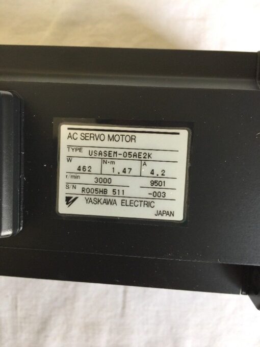 Yaskawa AC Servo Motor USASEM-05AE2K