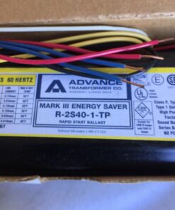 Advance R-2S40-1-TP Rapid Start Ballast Mark III Energy
