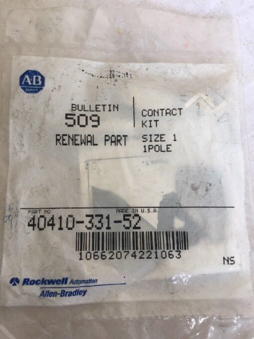 Allen-Bradley Replacement Parts 40410-331-52