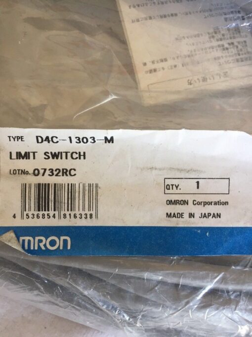 Omron Limit Switch D4C-1303