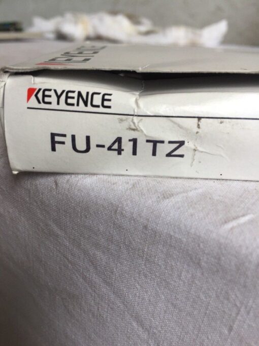 Keyence FU-41TZ FU41TZ Diffuse Reflective Digital Fiber Optic Sensors Unit