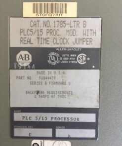 Allen-Bradley 1785-LTR Series B Firmware, PLC5/15