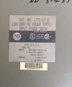 Allen-Bradley 1771-P7B Power Supply