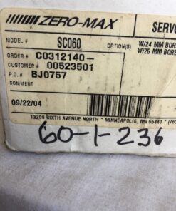 Zero Max Coupling SC060