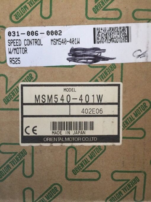 Oriental Motor MSM540-401W