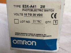 Omron E3X-A41 Photoelectric Sensor