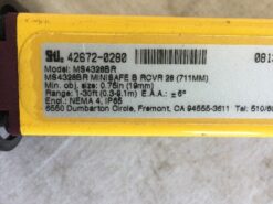 Omron STI MiniSafe Light Curtain MS4328BR