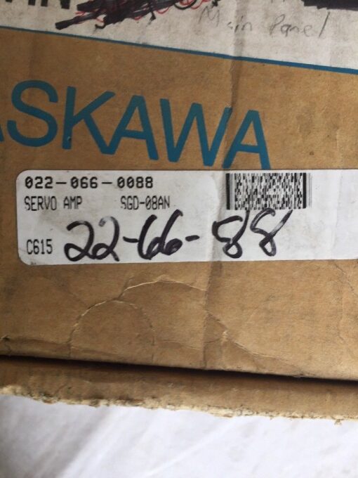 Yaskawa Servopack SGD-08AN - Image 4