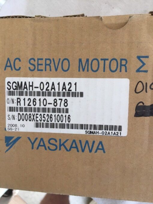 Yaskawa AC Servo Motor SGMAH-02A1A21 - Image 3