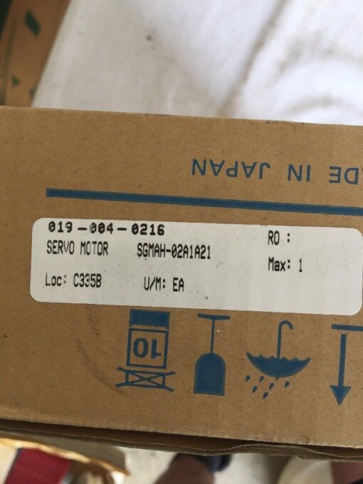 Yaskawa AC Servo Motor SGMAH-02A1A21 - Image 4