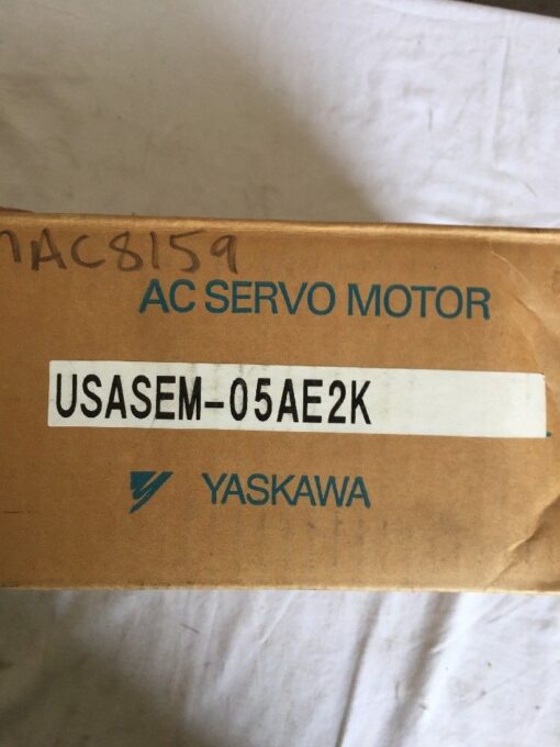 Yaskawa AC Servo Motor USASEM-05AE2K - Image 4