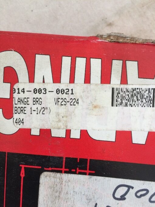SealMaster VF2S-224 Flange Bearing - Image 3
