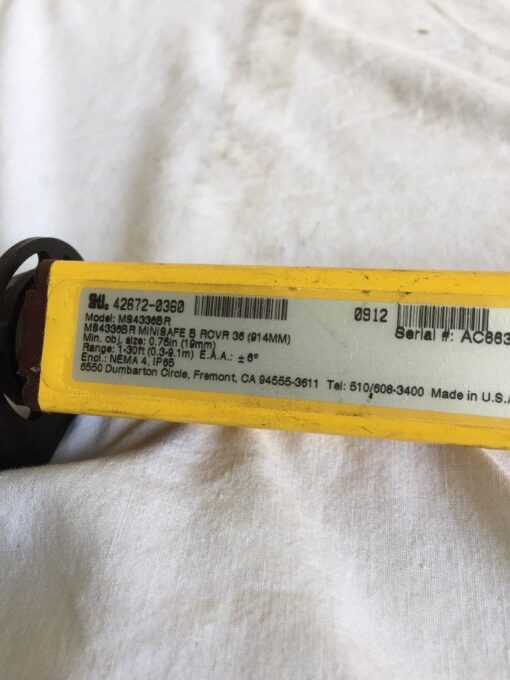 Omron STI MiniSafe Light Curtain MS4336BR - Image 2