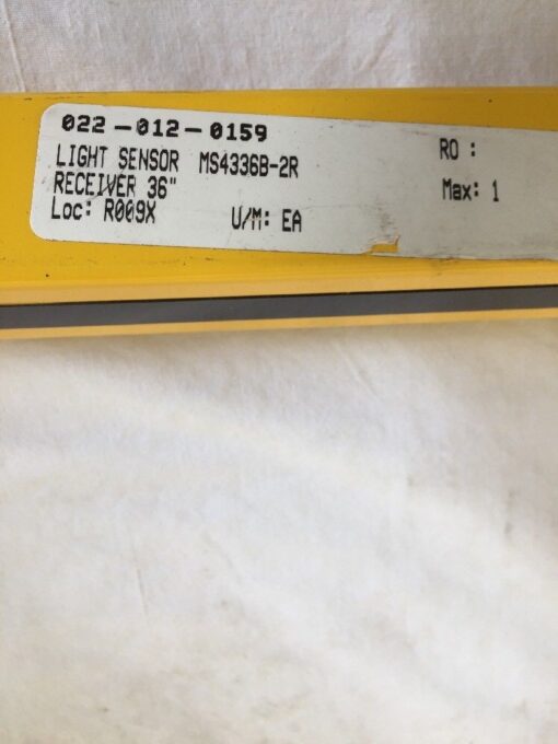 Omron STI MiniSafe Light Curtain MS4336BR - Image 3