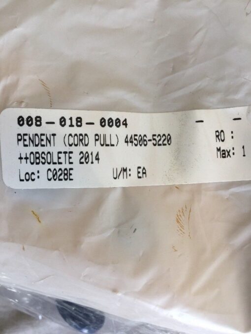 Omron STI Pull Switch ER6022-021NE - Image 4