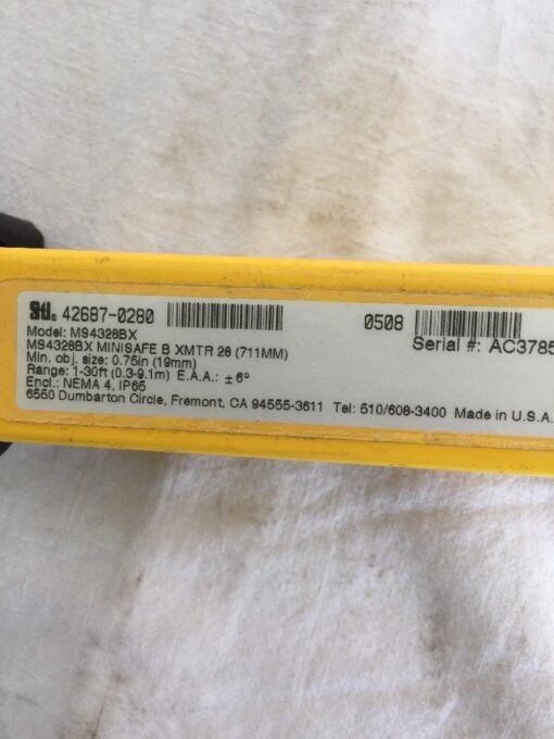 Omron STI MiniSafe Light Curtain MS4332BX - Image 3