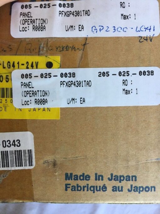 Pro-Face Touch Screen 2980070-01 GP2300-LG41-24V - Image 4