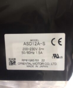 Oriental Motor Driver ASD12A-S