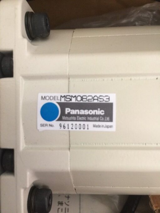 Panasonic AC Servo Motor MSM082AS3 - Image 2