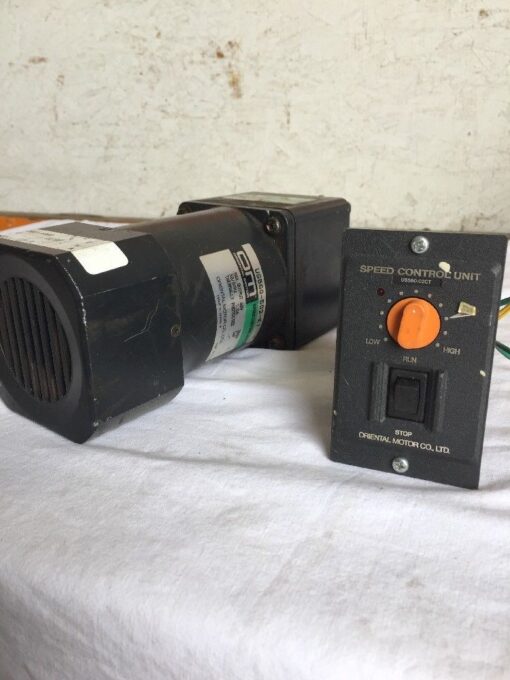 Oriental Motor Gear Head 5GU18KB, Speed Motor US560-502-K1, Speed Control Unit US560-02CT - Image 5