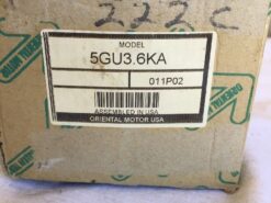 Alternative view of Oriental Motor Gear Head 5GU3.6KA