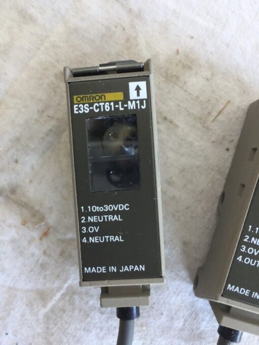 Omron Photoelectric Sensors E3S-CT61-L-M1J & E3S-CT61-D-M1J - Image 2