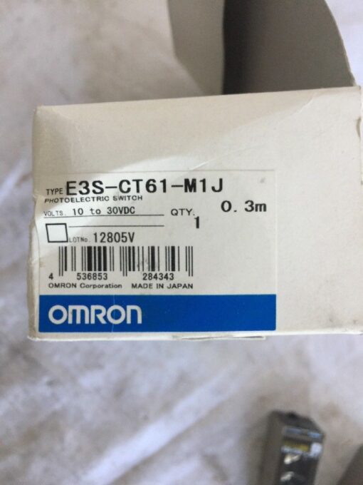 Omron Photoelectric Sensors E3S-CT61-L-M1J & E3S-CT61-D-M1J - Image 4