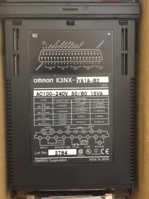 Omron K3NX-VA1A-B2 - Image 2