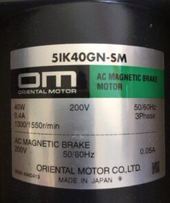 Oriental Motor 5IK40GN-SM AC Magnetic Brake Motor