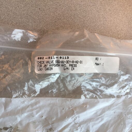 Nachi Check Valve SSG-02-3EY-R-A2-31 - Image 3