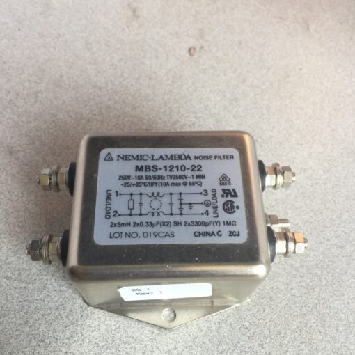 Nemic-Lambda Noise Filter MBS-1210-22