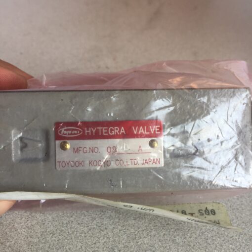 Toyo-oki Hytegra Valve HKF3HW-Y1-40K-025B