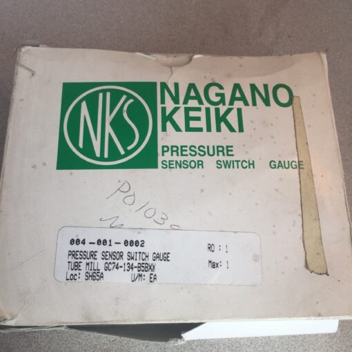 NKS Pressure Sensor Switch Gauge GC74-134-B5BXX - Image 3