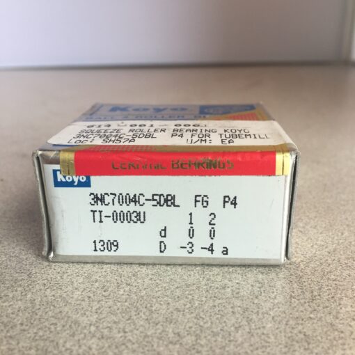 Koyo Ball & Roller Bearing 3NC7004C-5DBL - Image 2