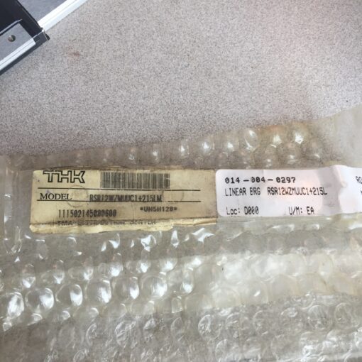 THK Linear Rail Guide RSR12WZMUUC1-215L - Image 3