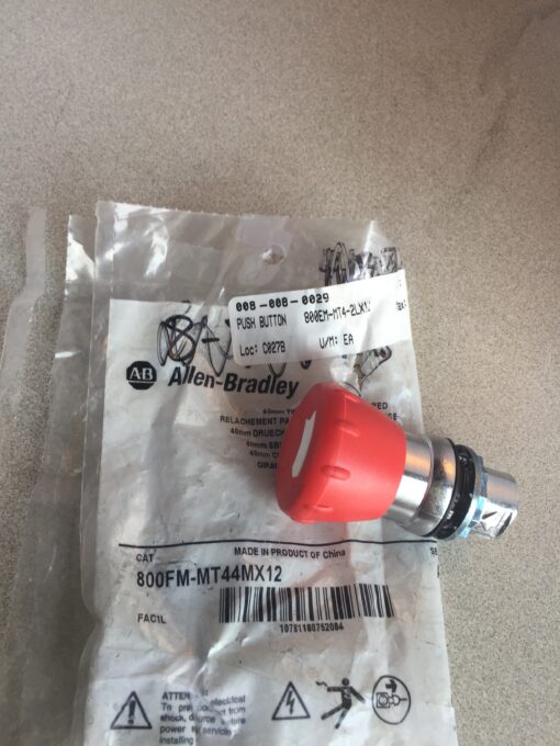 Allen-Bradley Push Button 800EM-MT4-2lX11 - Image 3