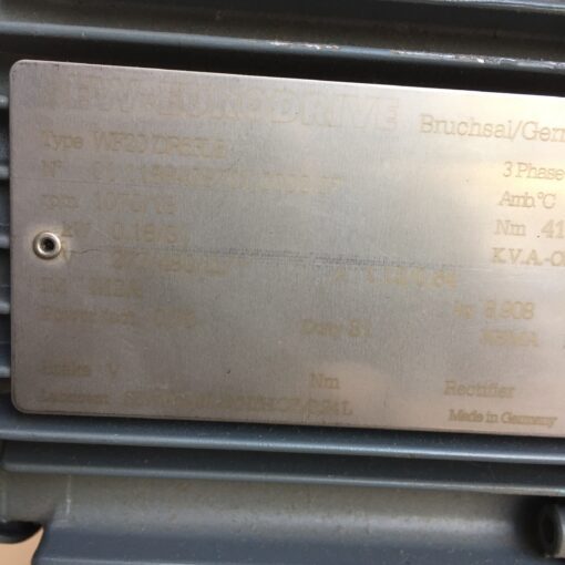 SEW-EURODRIVE WF20 DR63L6 - Image 5