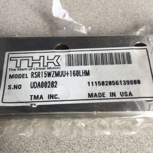 THK LM Slide RSR15WZMUU 160LHM - Image 2