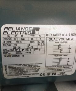 Reliance Electric AC Motor C56H3138G