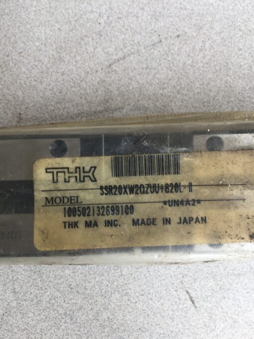 THK Linear Bearing SSR20XW2QZUU 820L - Image 3