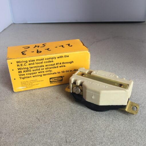 Hubbell Receptacle HBL2610 2610a TWISTLOCK