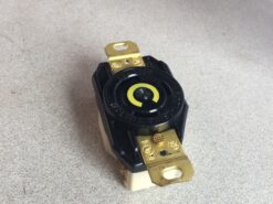 Alternative view of Hubbell Receptacle Twistlock HBL2610 2610A