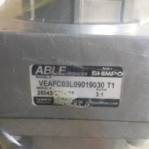 Able Reducer Gear Box VRAFC03L09019030T1 - Image 2