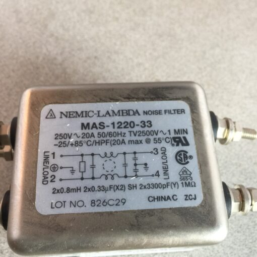 Nemic-Lambda Noise Filter MAS-1220-33 - Image 3