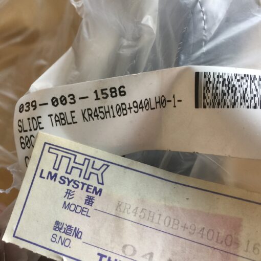 THK Slide Table KR45H10B 940LH0-1-60C - Image 7