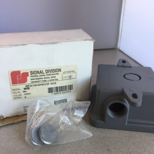 Signal Division Weatherproof Box. 022-008-0009