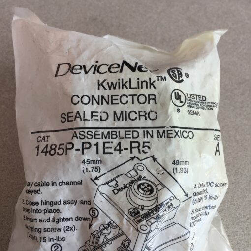 Allen-Bradley Connector 1485P-P1E4-R5