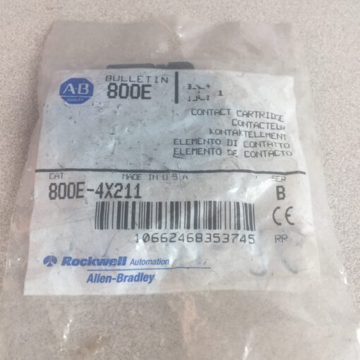 Allen Bradley Contact Block 800E-4X211
