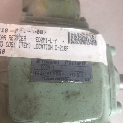 Tsubaki Emerson Gear Reducer ED2M-1-L-Y - Image 4